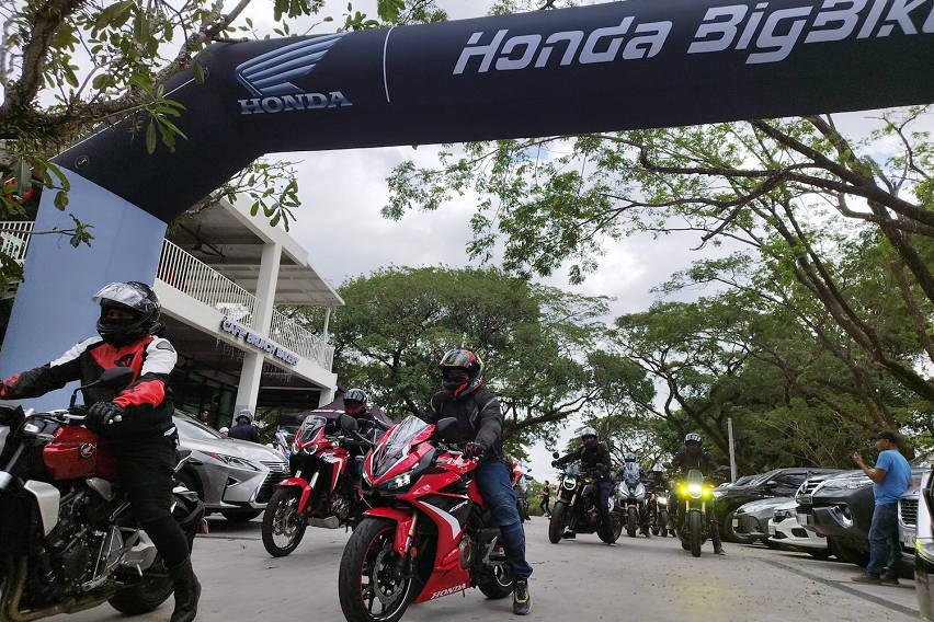 honda big bike breakfast ride 1