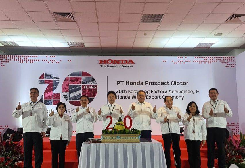 20 tahun pabrik honda