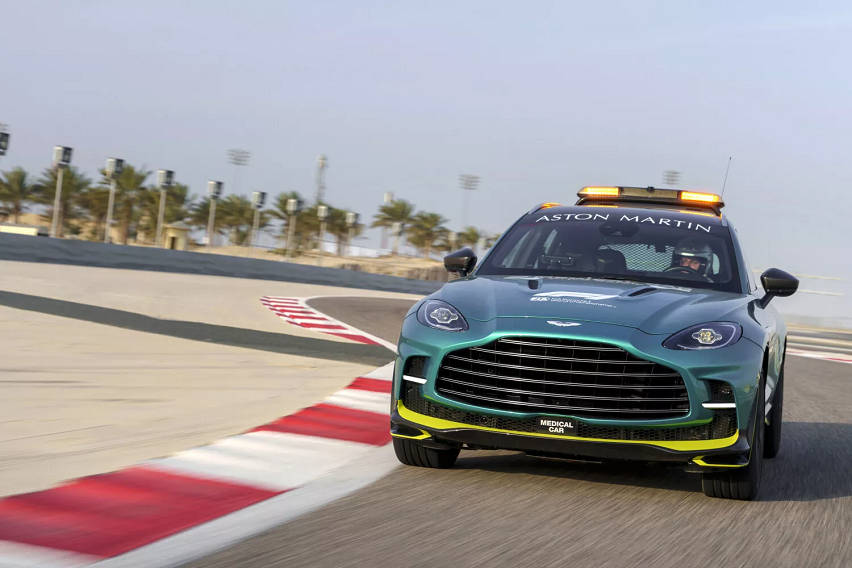 aston martin dbx707 official medical car 1