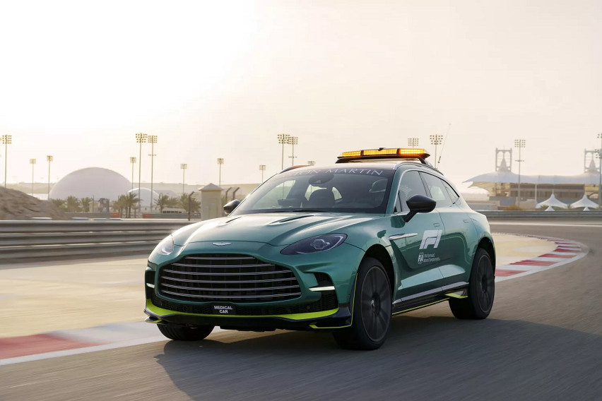 Aston Martin DBX707 takes role of F1 Medical Car Aston Martin DBX707 takes role of F1 Medical Car