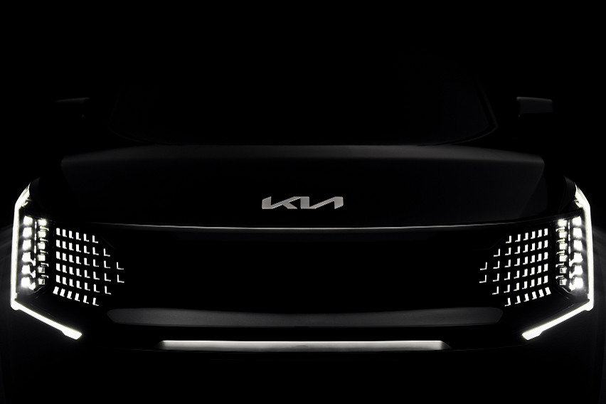 WATCH: Kia teases EV9's exterior design kia ev9 teaser