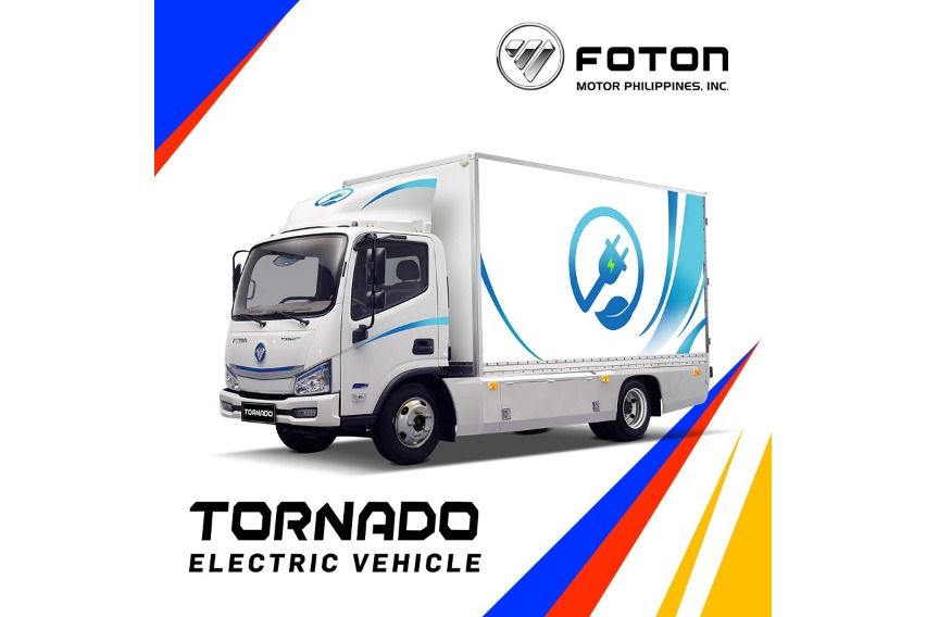 Foton Motor PH introduces country's premier EV light-duty truck  Foton Motor PH introduces country's premier EV light-duty truck