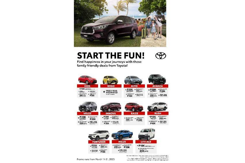 Toyota Start the Fun promo