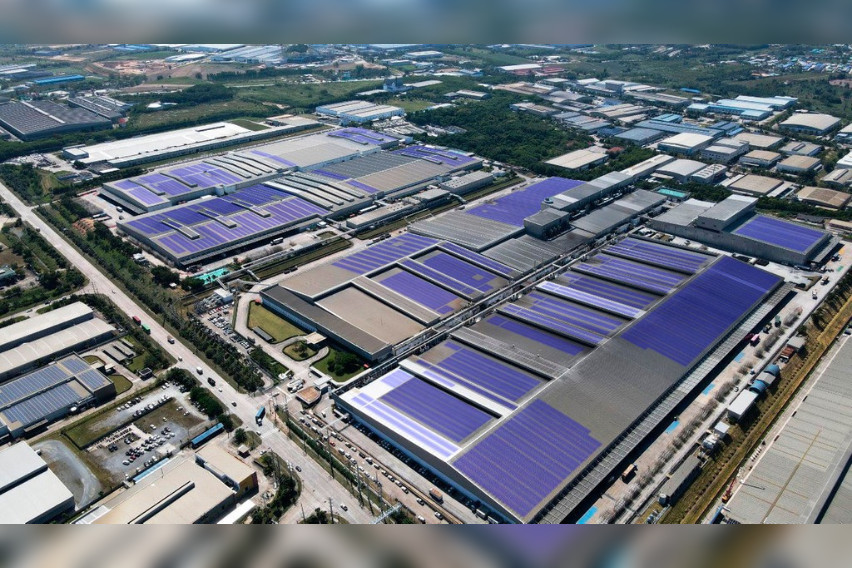 Falken parent company builds world’s largest rooftop solar panel falken factory