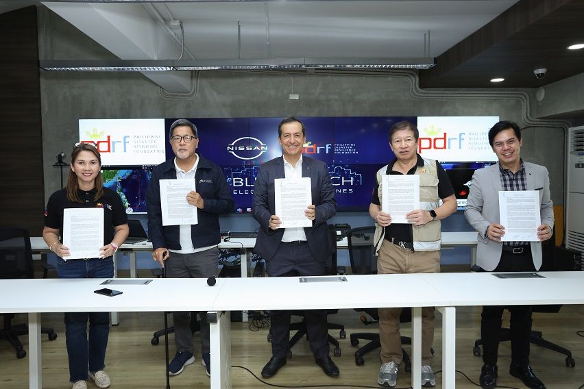 Nissan PH partners with PDRF to boost 'Blue Switch' program Nissan PH partners with PDRF to boost 'Blue Switch' program