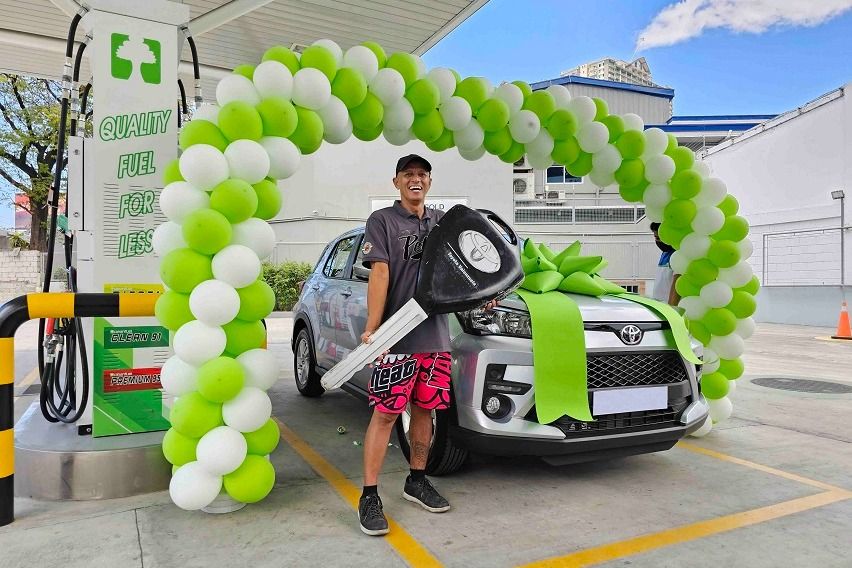 51-year-old driver wins Toyota Raize in Cleanfuel’s e-raffle promo Cleanfuel raffle promo winner