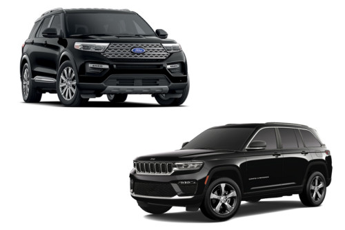 Midsize SUV matchup: Jeep Grand Cherokee L vs. Ford Explorer