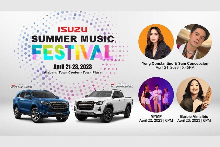 Isuzu Summer Music Festival Event Poster