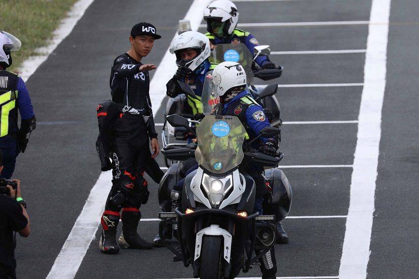 Motorcycle Riding Academy coaches get training