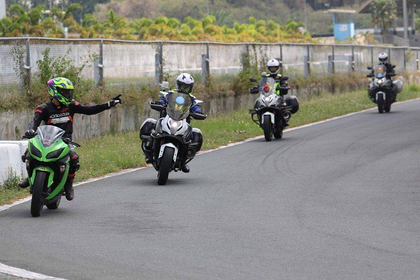 Motorcycle Riding Academy coaches get training