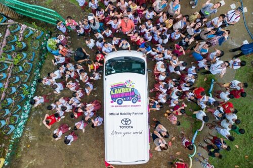 Toyota Lite Ace brings storybooks to children for 'Lakbay-Kuwentuhan' caravan