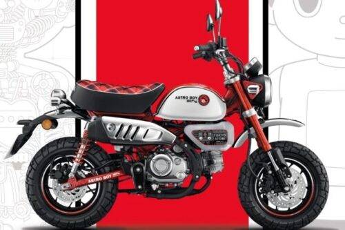 Cub House Rilis Honda Monkey Edisi Astro Boy, Hanya Ada 300 Unit Di Dunia