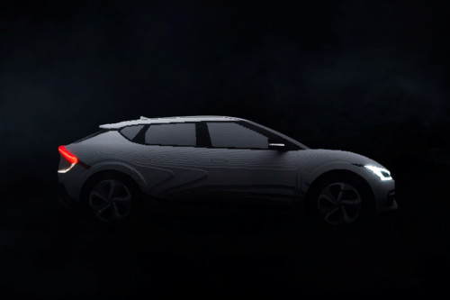 Kia builds EV6 model out of Lego bricks