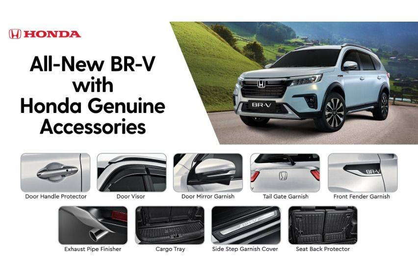 2nd-gen Honda BR-V Genuine Accessories