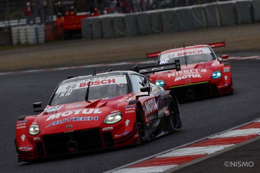 Motul-backed Nissan Z GT-500 cars secure top 2 spots at 2023