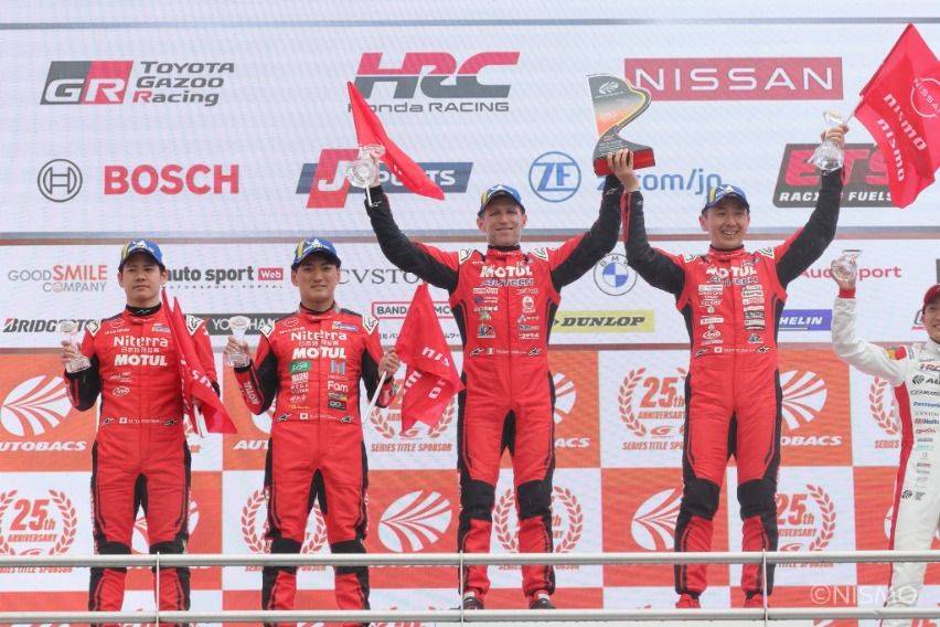 Motul-backed Nissan Z GT-500 cars secure top 2 spots at 2023