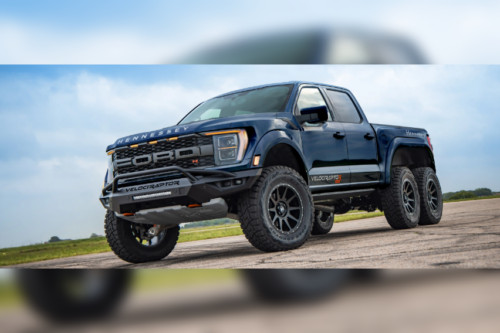 Ford F-150 Raptor R transformed into a 6-wheeler by US tuning company