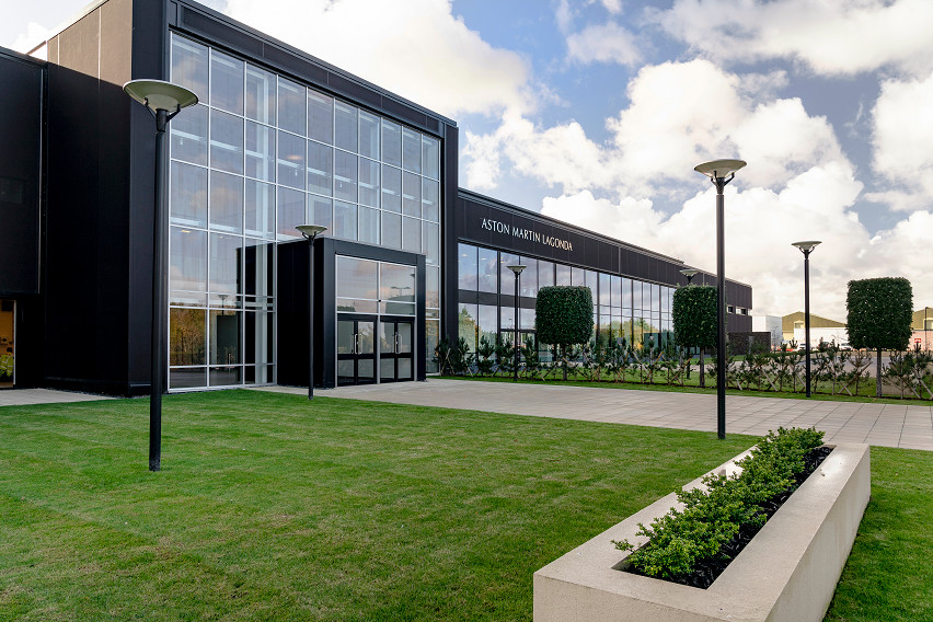 Aston Martin achieves carbon-neutral manufacturing in St. Athan facility aston martin st athan office