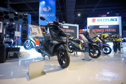 Suzuki Avenis, MPBL stars get share of limelight at Makina Moto Show 2023