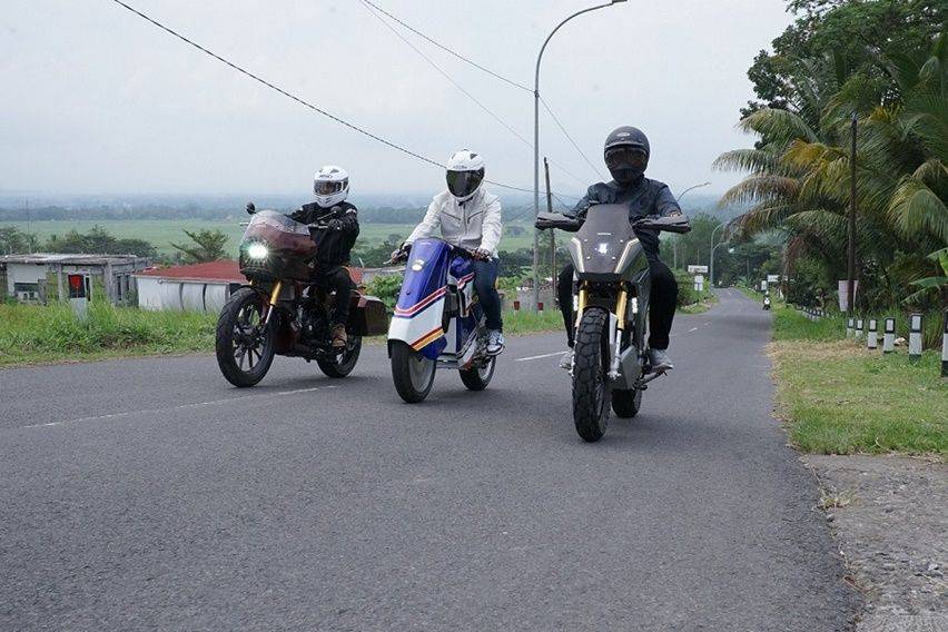 Honda CB150X modifikasi