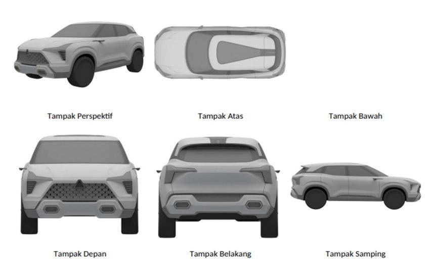 Paten desain mitsubishi XFC