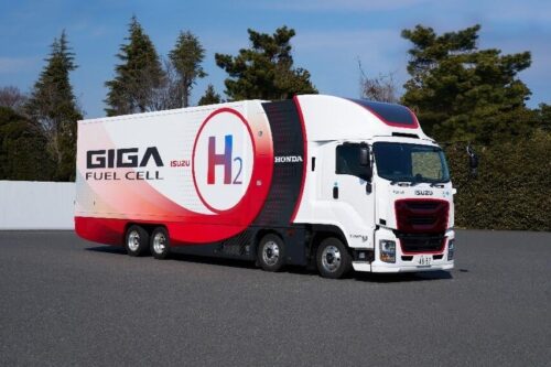 Isuzu forges partnership with Honda for fuel-cell powered trucks production Isuzu forges partnership with Honda for fuel-cell powered trucks production