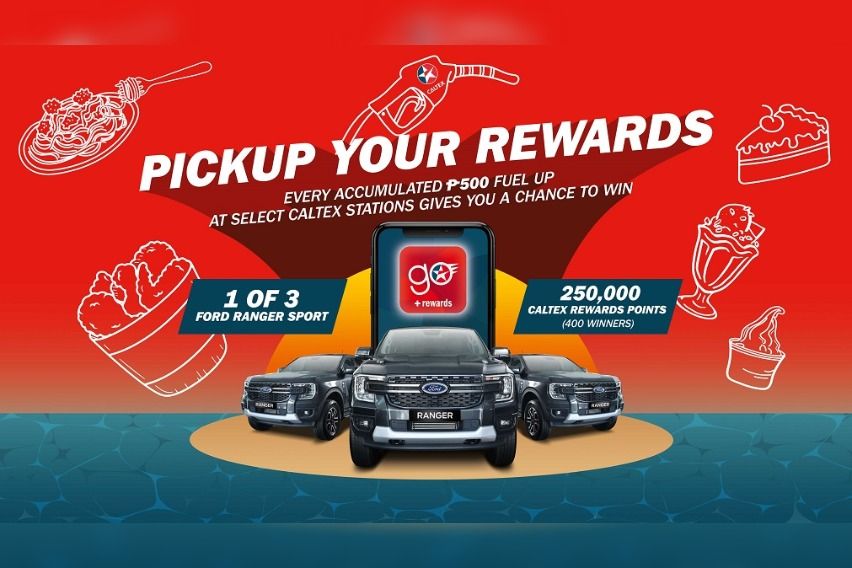 3 Ford Rangers to be given away in opening Caltex promo for 2023 Caltex Pickup Your Rewards