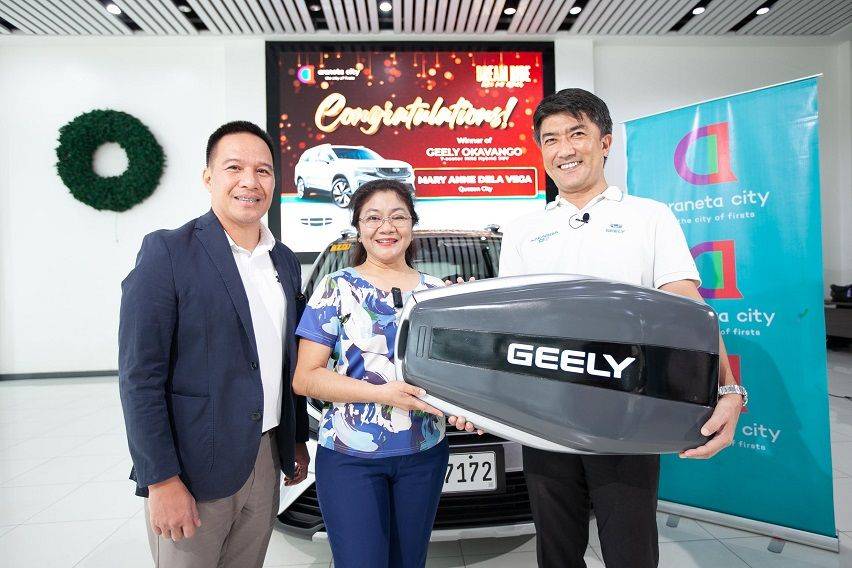 Awarding of Geely Okavango Urban Plus