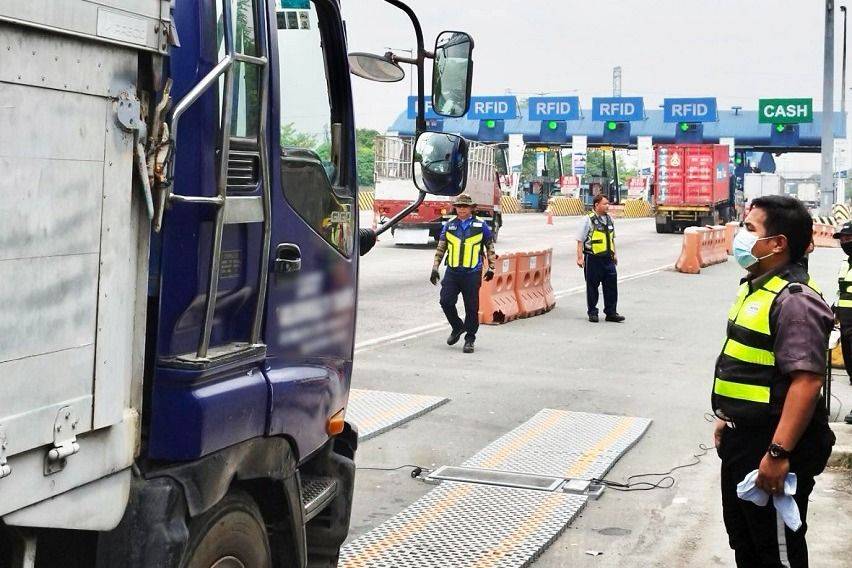 Weighbridge station in Mindanao