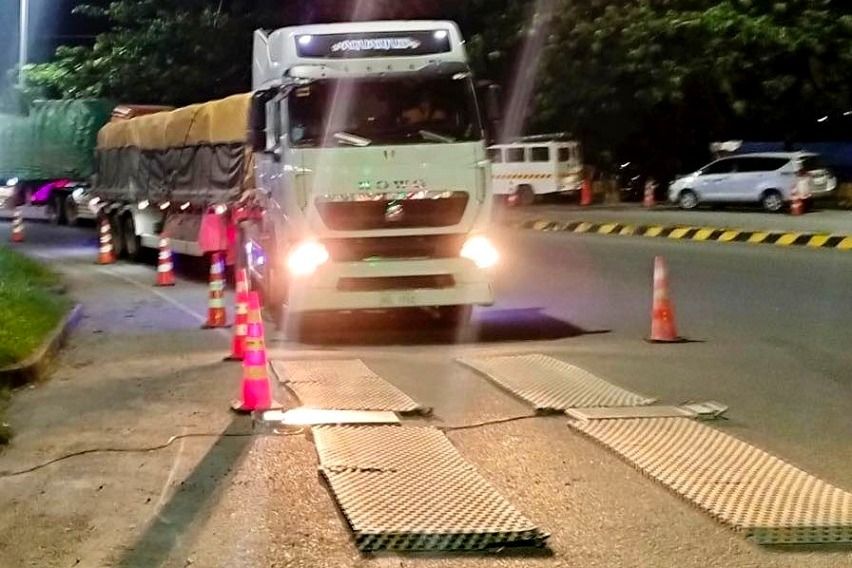 More weighbridge stations set up at NLEX expressways Weighbridge station in Sta. Rita