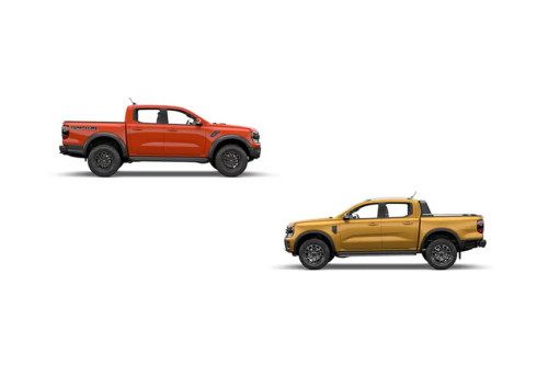 Pickup truck comparo: Next-gen Ford Ranger Raptor vs. Ranger Wildtrak 