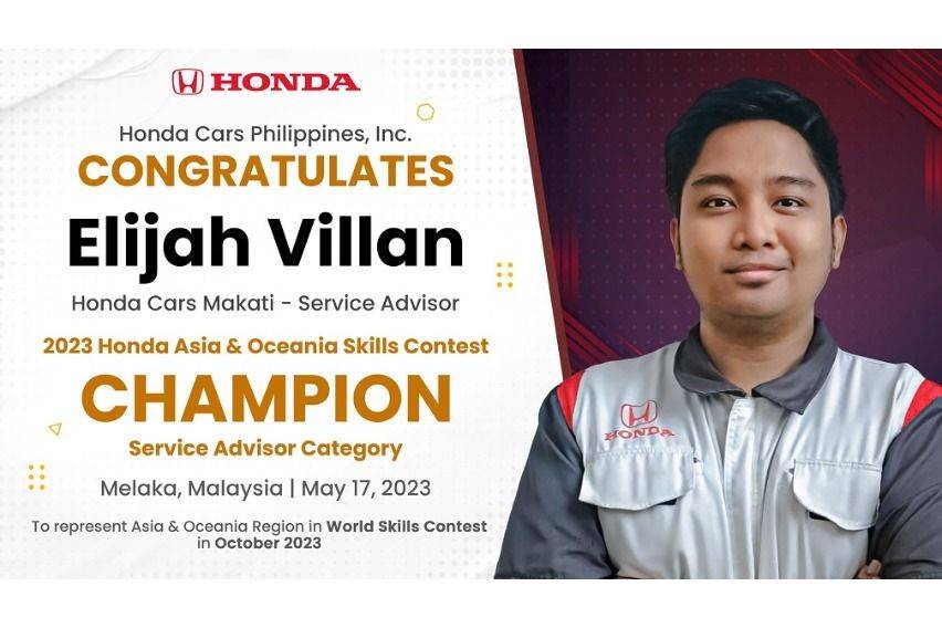 Honda Cars PH to compete at the Honda World Skills Contest on after-sales services