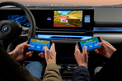 New BMW 5 Series sedan gets online video game console
