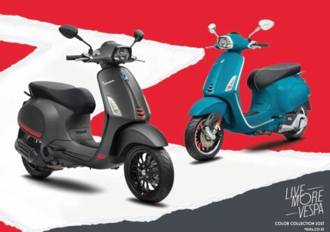 4 Model Vespa 2023 Bersolek Warna Baru, Tampilan Tambah Atraktif