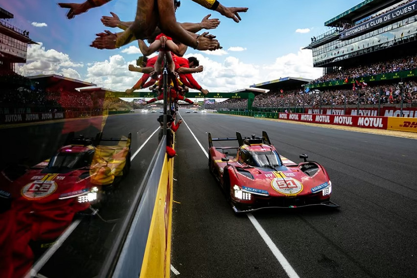 Ferrari wins neck-and-neck battle vs Toyota at 100th Le Mans  Ferrari wins neck-and-neck battle vs Toyota at 100th Le Mans