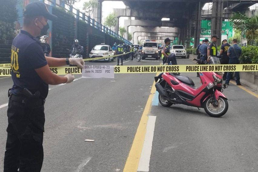 EDSA Carousel Bus lane accident