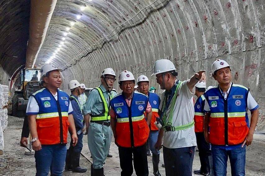 DPWH breaches halfway point of Davao City Road Mountain Tunnel Project