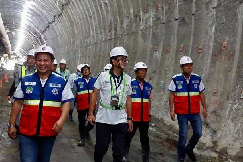 DPWH breaches halfway point of Davao City Road Mountain Tunnel Project