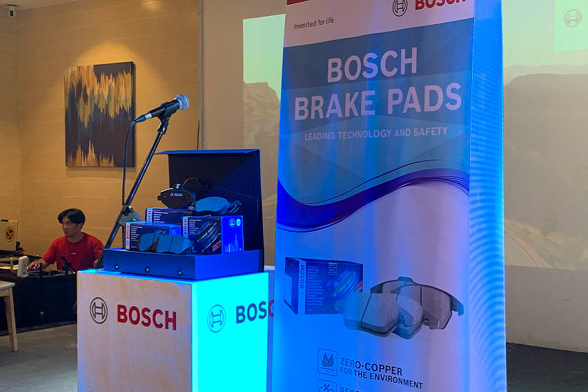 Bosch AA introduces Blue Line brake pads next gen auto parts