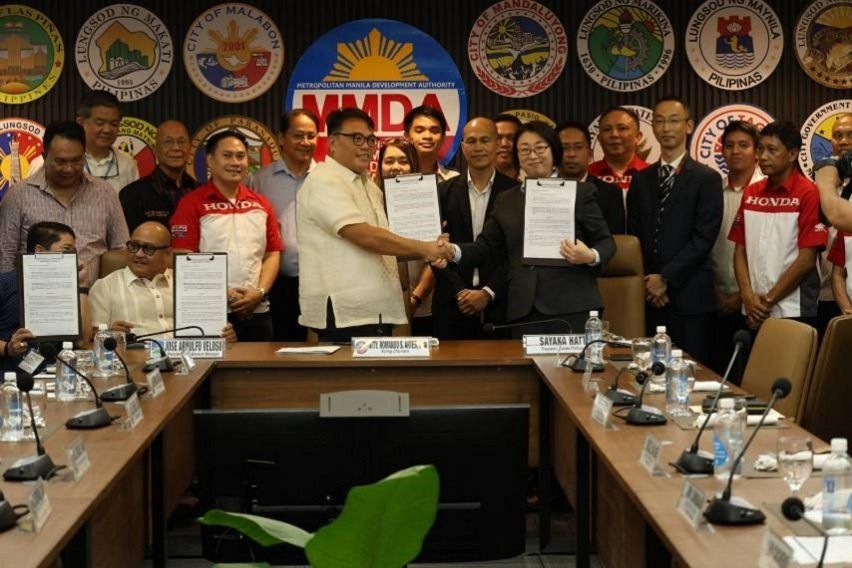 Honda PH, MMDA further partnership on Motorcycle Riding Academy HPI x MMDA partnership