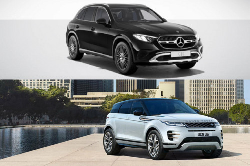 Posh punch-out: Mercedes-Benz GLC vs. Land Rover Range Rover Evoque