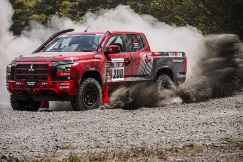 Cerita Rifat Sungkar Reli Bersama All New Mitsubishi Triton di AXCR 2023