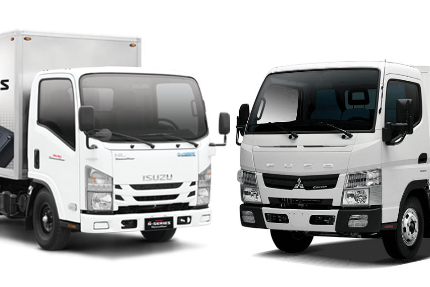 Light-duty truck tussle: Fuso Canter FE71 vs. Isuzu N-Series Smoother