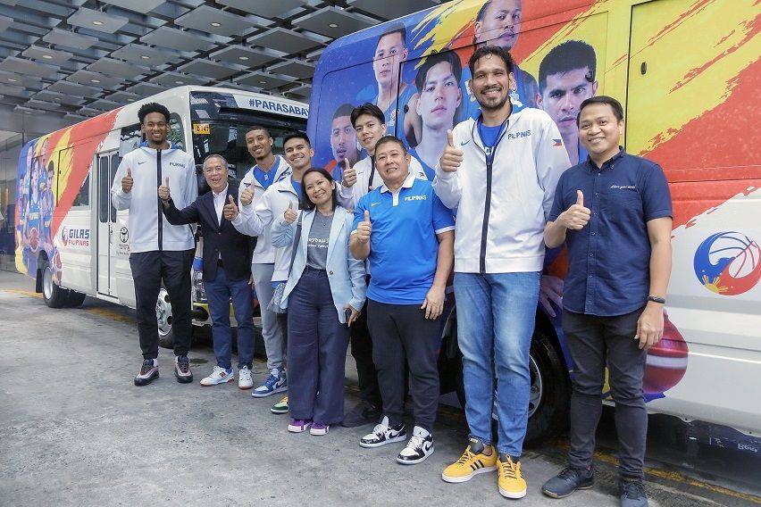 Toyota Coaster for Gilas Pilipinas