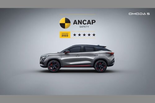 Omoda 5 gets 5-star safety rating anew
