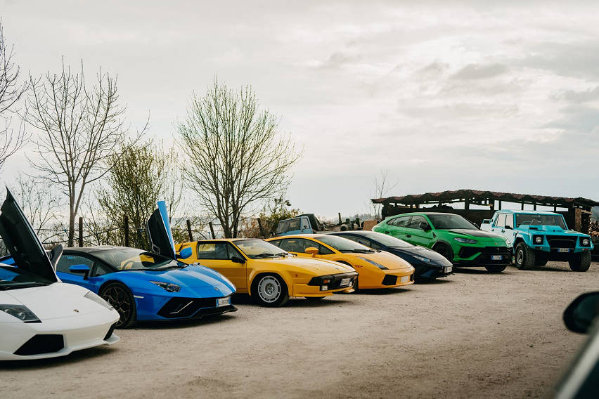 lamborghini 60 years of color 2