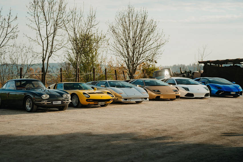 lamborghini 60 years of color 1