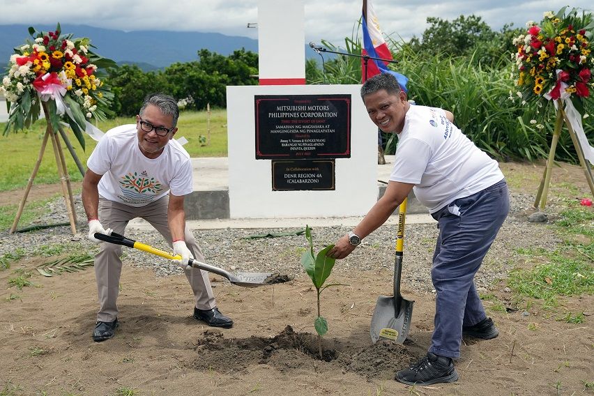 Mitsubishi PH shows commitment to environment, community with latest programs MMPC Tree Planting Ceremony