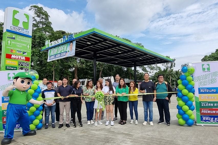 Cleanfuel grows retail network in Laguna with Alaminos station opening Cleanfuel Alaminos