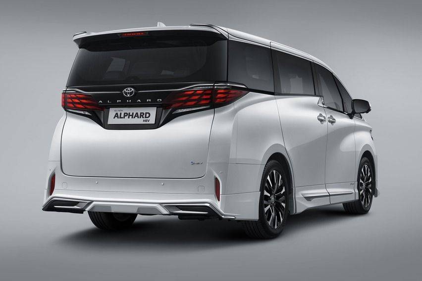 Back All New Toyota Alphard 2023